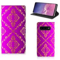Telefoon Hoesje Samsung Galaxy S10 Barok Roze