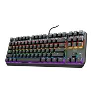 Gaming Keyboard Trust 24407 Zwart Qwerty Spaans
