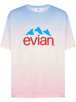 Balmain x Evian t-shirt à effet dégradé - Rose - thumbnail