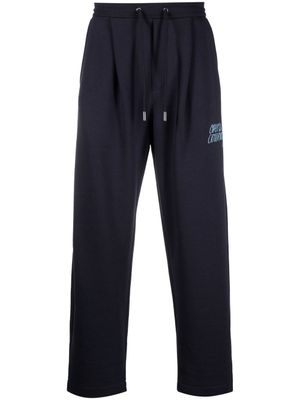 Opening Ceremony pantalon droit à logo brodé - Bleu