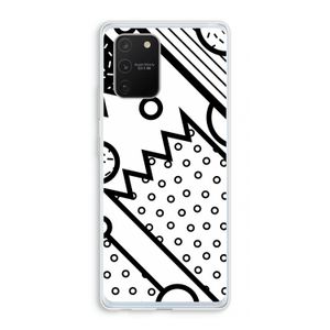 Pop Art #4: Samsung Galaxy S10 Lite Transparant Hoesje