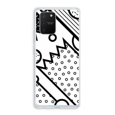 Pop Art #4: Samsung Galaxy S10 Lite Transparant Hoesje