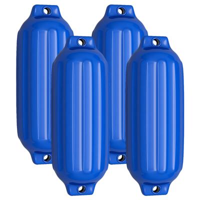 4 Stuks Fender Bootfender Langfender Ball Fender Set Boot Rambescherming TYPE G (TYPG1-Blauw)