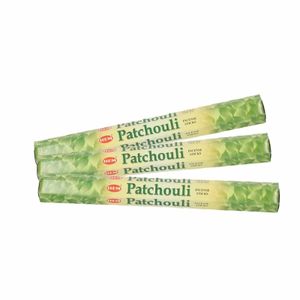 3 pakjes wierook stokjes Patchouli