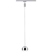 Paulmann Capsule II 230V-railsysteem lamp URail LED vast ingebouwd 6 W LED Chroom, Chroom (mat)