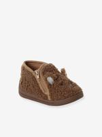 Babyslofjes voor jongens bruin