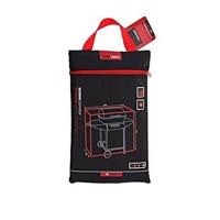 BBQ Collection Barbecue beschermhoes - zwart - vinyl - 125x62x95 cm - waterdicht - afdekhoes