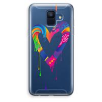 Melts My Heart: Samsung Galaxy A6 (2018) Transparant Hoesje