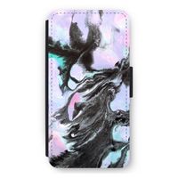 Pastel zwart: iPhone 11 Pro Max Flip Hoesje