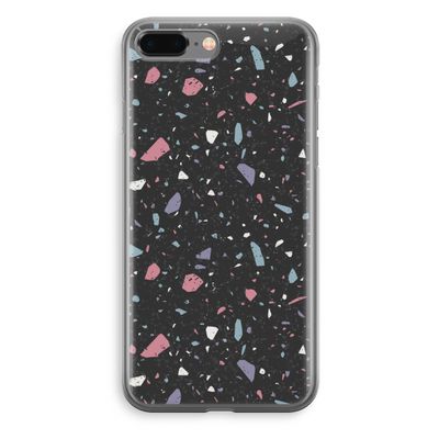 Terrazzo N°16: iPhone 8 Plus Transparant Hoesje