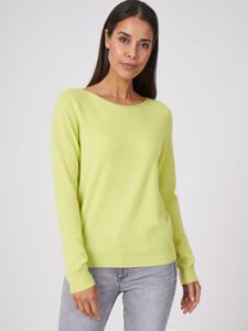 Basic boothals trui van zuiver cashmere