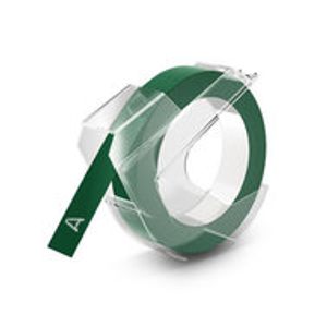 Huismerk DYMO Embossing S0898160 Labeltape 9mm Wit op Groen