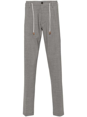 Eleventy pantalon à plis marqués - Gris