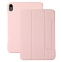 Lunso iPad Air 11 inch (2024/2025) - Tri-Fold Bookcase hoes - Lichtroze