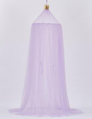 Baby bed gordijn Hung Dome Mosquito netto meisjes kroon opknoping netto prinses tenten (paars)