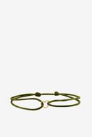 Just Franky armband Vintage Heart Satin geelgoud