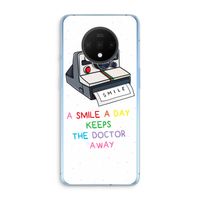 Smile: OnePlus 7T Transparant Hoesje