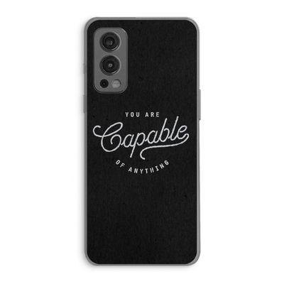Capable: OnePlus Nord 2 5G Transparant Hoesje