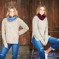 Breipatroon Stylecraft Life DK No. 9657 Trui en colsjaal