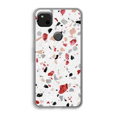 Terrazzo N°12: Google Pixel 4a Transparant Hoesje