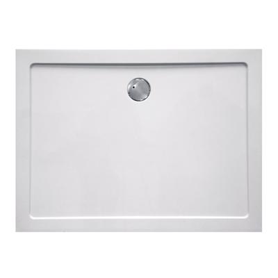 Haceka Belice Douchebak - 120x80x4cm - rechthoek - composiet - glans wit 1159036