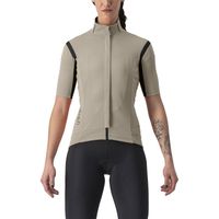 Castelli Gabba RoS 2 fietsjack korte mouw lichtgrijs dames M - thumbnail