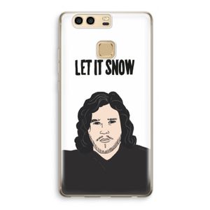 Let It Snow: Huawei P9 Transparant Hoesje