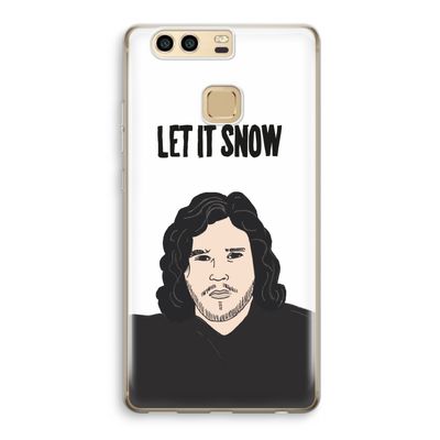 Let It Snow: Huawei P9 Transparant Hoesje