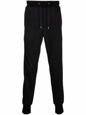 Paul Smith pantalon de jogging à bande latérale - Noir