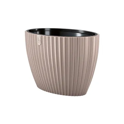 Vita bloempot Mika ovaal 60 taupe