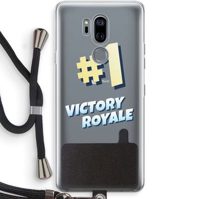 Victory Royale: LG G7 Thinq Transparant Hoesje met koord