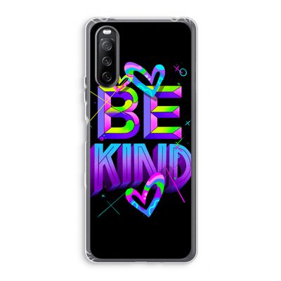 Be Kind: Sony Xperia 10 III Transparant Hoesje