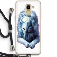 Child Of Light: Samsung Galaxy J6 (2018) Transparant Hoesje met koord