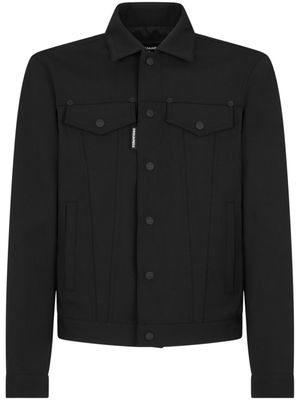 DSQUARED2 surchemise à boutonnière - Noir