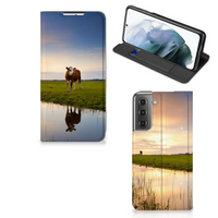 Samsung Galaxy S21 FE Hoesje maken Koe - thumbnail