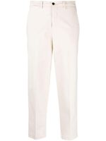 Briglia 1949 mid-rise tapered cropped trousers - Tons neutres