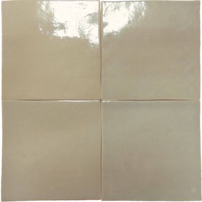 Wandtegel beige Velsa Manara Clay 10x10cm temara taupe glans