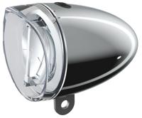 Axa Spanninga koplamp trendo xb chroom 3xaa batt. 15 lux