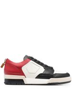 Buscemi baskets à design colour block - Noir