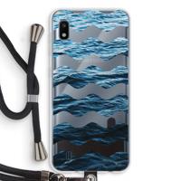 Oceaan: Samsung Galaxy A10 Transparant Hoesje met koord