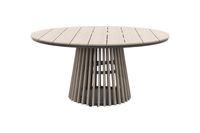 Trinxa ronde tuintafel Ø148 cm. - lichtgrijs - thumbnail