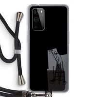 Musketon Painter: OnePlus 9 Pro Transparant Hoesje met koord