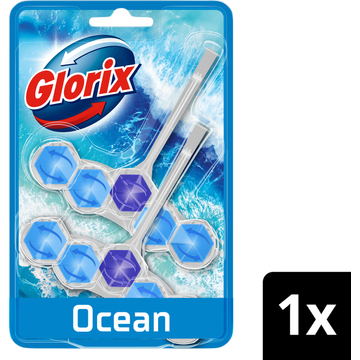 Glorix Power Clean Toiletblok Ocean 2 stuks bij Jumbo