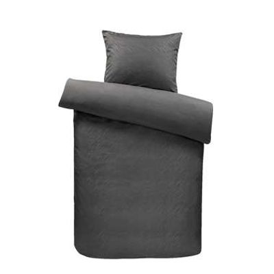 Easy dekbedovertrek Dembe - antraciet - 140x200 cm