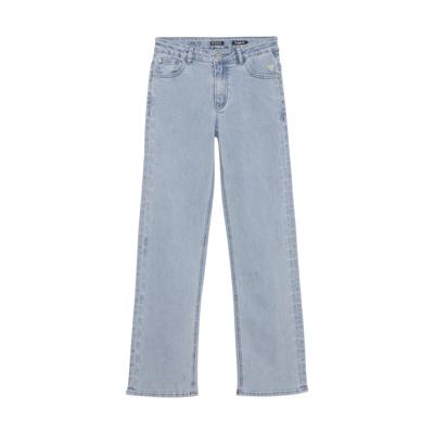 2161 Straight Fit Embroidery Light Denim Blue