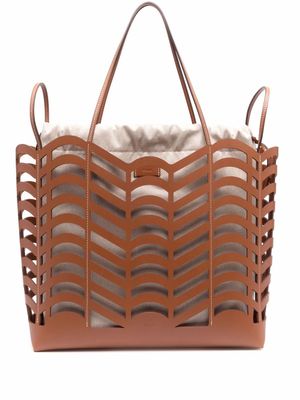 Chloé sac à main Kayan - Marron