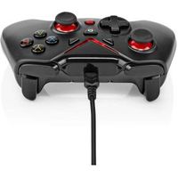 Gamepad | USB Type-A | USB Gevoed | PC | Aantal knoppen: 12 | Kabellengte: 1.60 m | Zwart