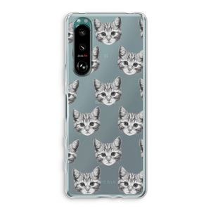 Kitten: Sony Xperia 5 III Transparant Hoesje
