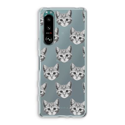 Kitten: Sony Xperia 5 III Transparant Hoesje
