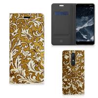 Telefoon Hoesje Nokia 5.1 (2018) Barok Goud